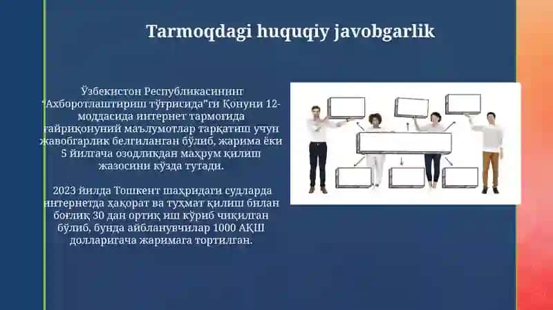 Tarmoq odob-axloqi(Infoetika) 3