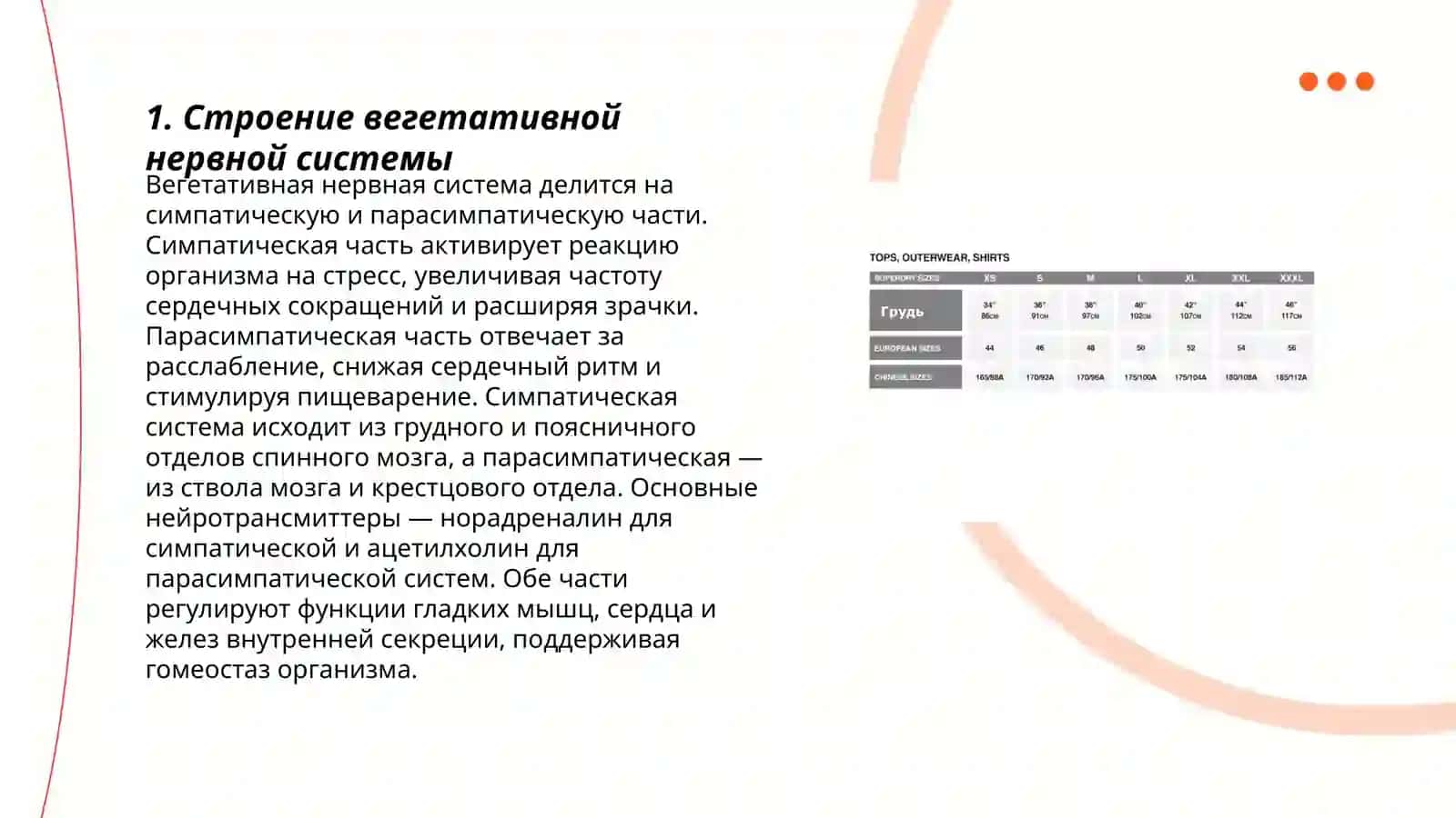 Вегетатив нерв системаси физиологияси 3