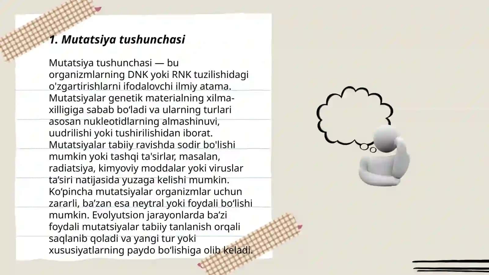 Mutatsiya va uning xillari 3