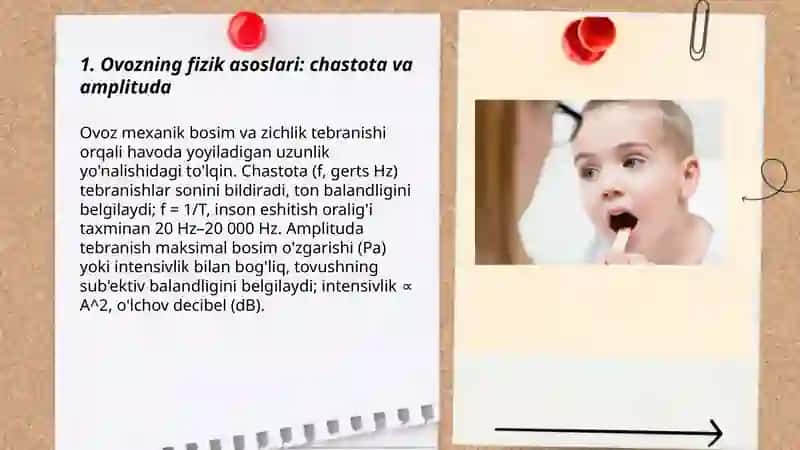 Ovoz hosil bo’lish nazariyasi 3