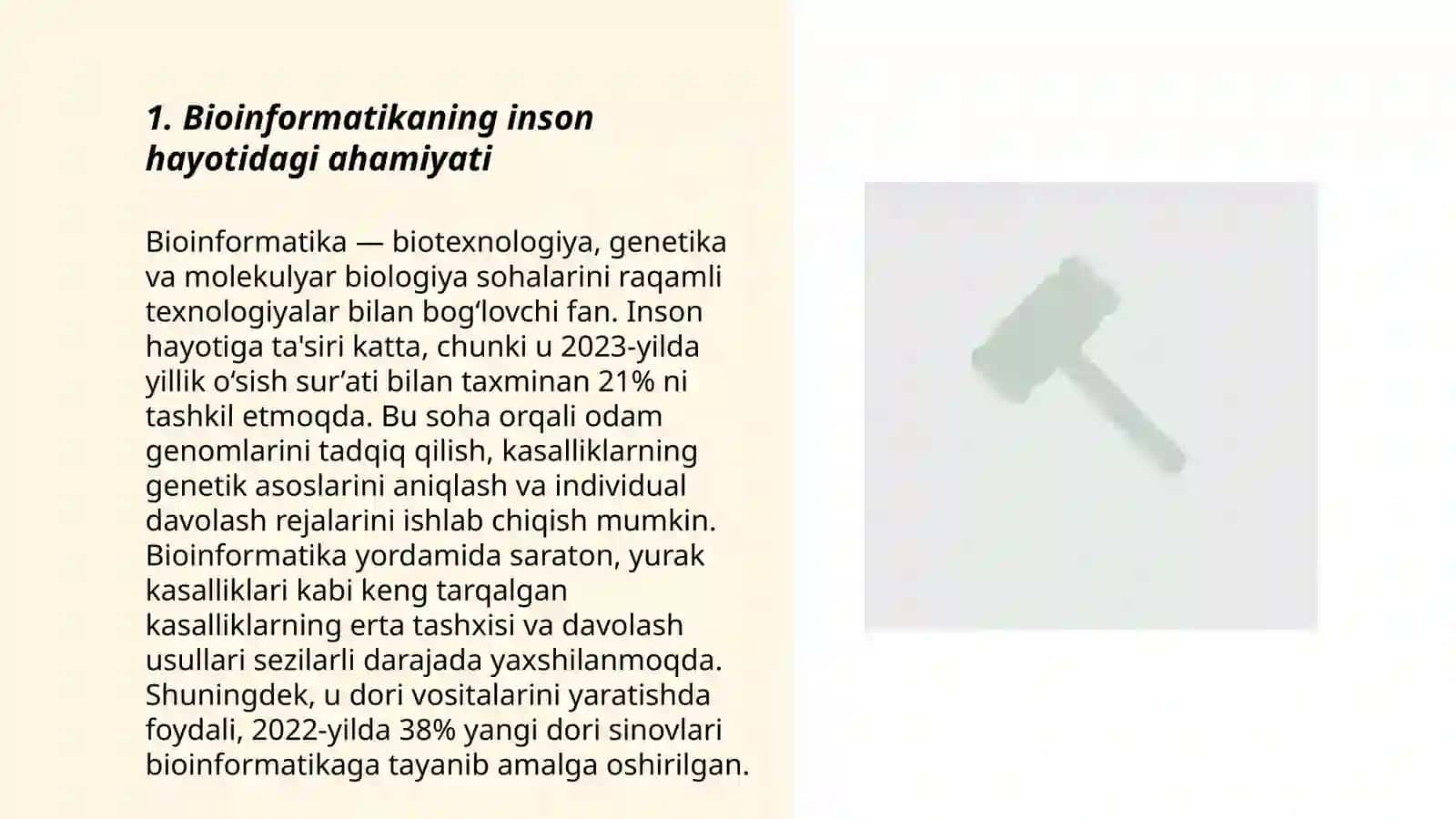 Biologik bilimlаrning insоn hаyotidаgi, ilmiy-tехnik yuksаlish, tаbiаt bоyliklаrini sаqlаsh vа undаn sаmаrаli fоydаlаnishdа, muhоfаzа qilishdаgi аhаmiyati 3