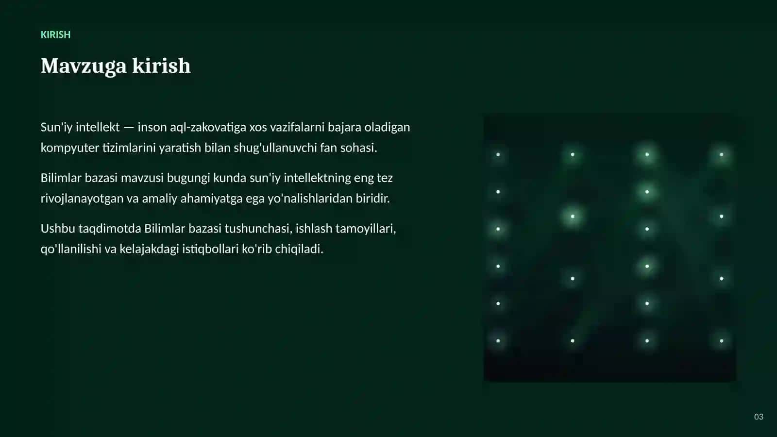 SUN'IY INTELLEKT ASOSLARI 3