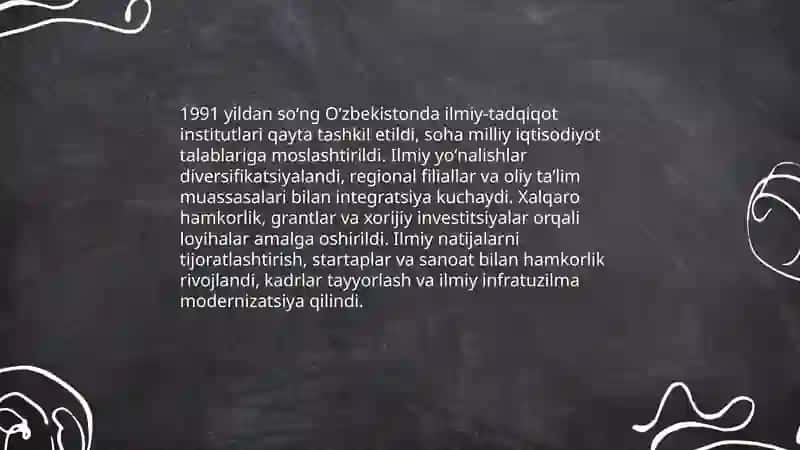 Oliy taʼlim tizimining islohoti va oliy taʼlim muassasalari modernizatsiyasi 3