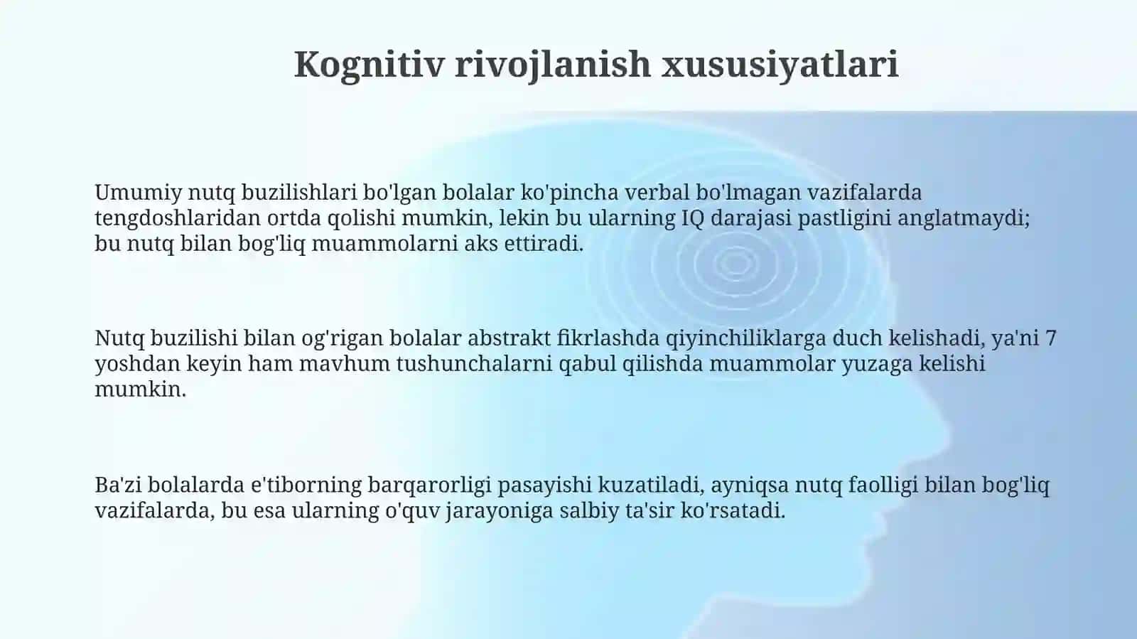 Sistemali nutq buzilishlari boʻlgan bolalarning psixologik xususiyatlari 3