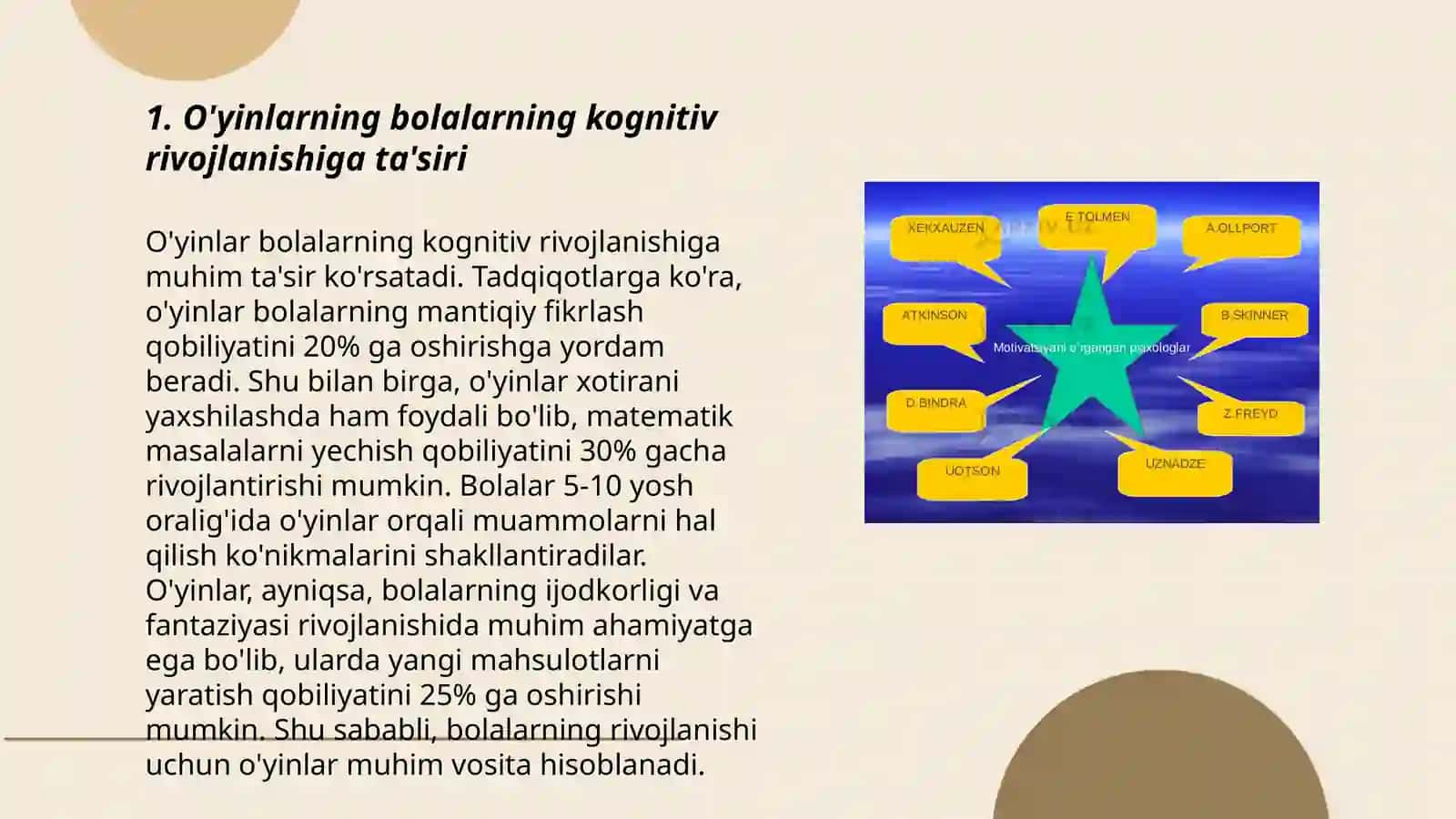 O‘yinlarning bolalar ta‘lim- tarbiyasidagi psixologik va psixolingvistik omillari 3