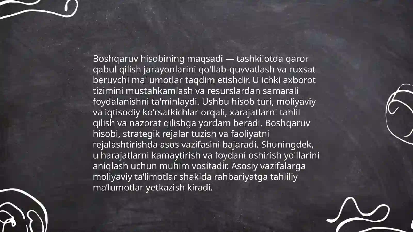 Boshqaruv hisobiga kirish fanining predmeti va metodi 3