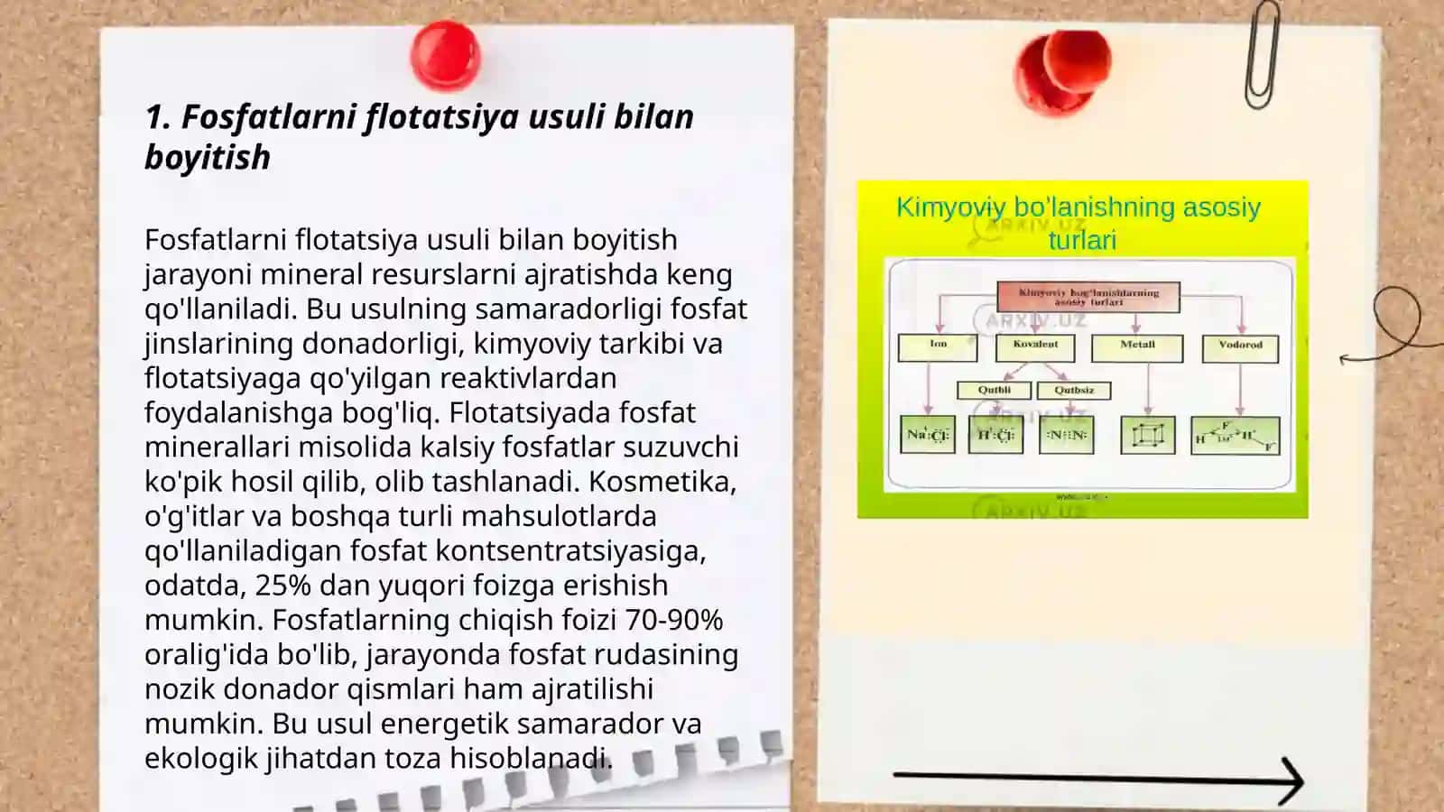 Fosfatli xomashyolarni kimyoviy boyitish 3
