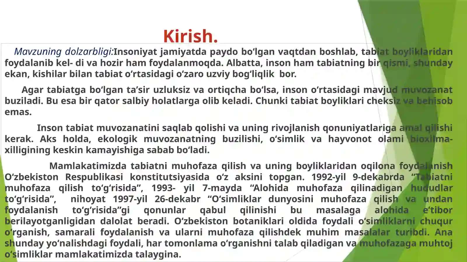 Oʻzbekiston Respublikasi Qizil kitobi 3
