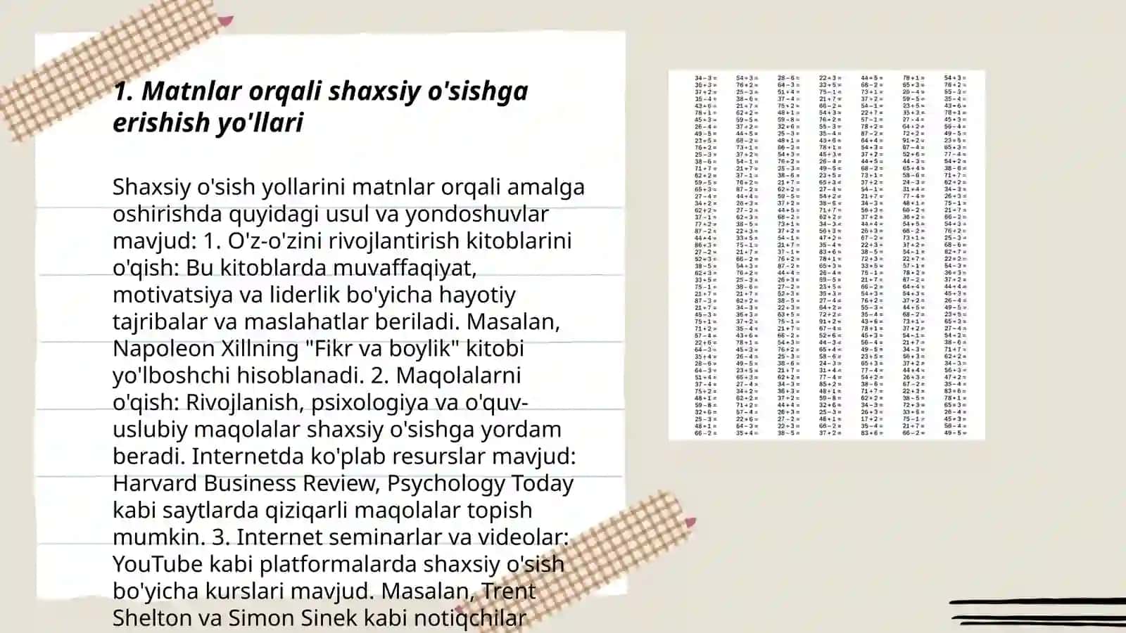 Yosh o'quvchi shaxsiyatning ichki holatini rivojlantirishda matnlarning o'rni va ro'li 3