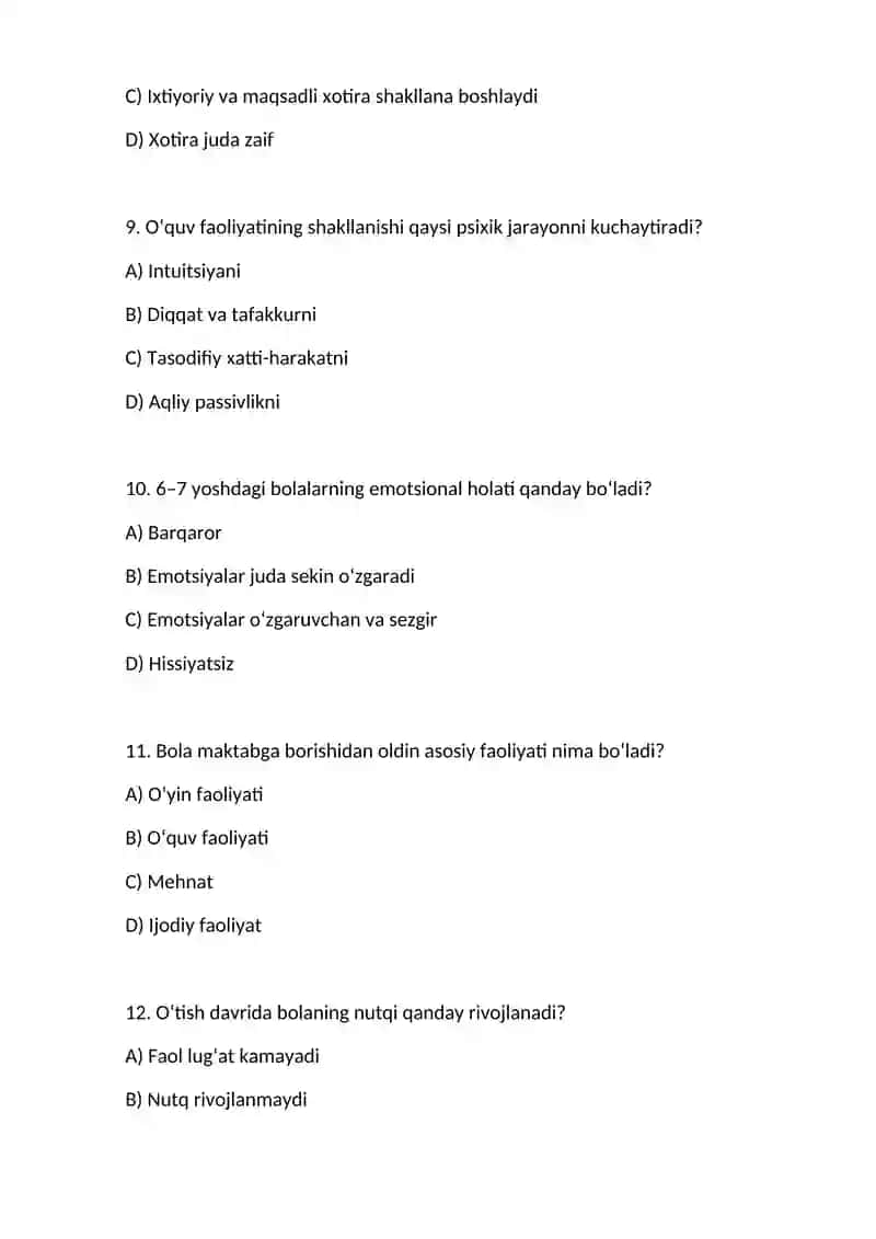 6-7 yoshli bolalar rivojlanishidagi o'tish davrining psixologik xususiyatlari 3