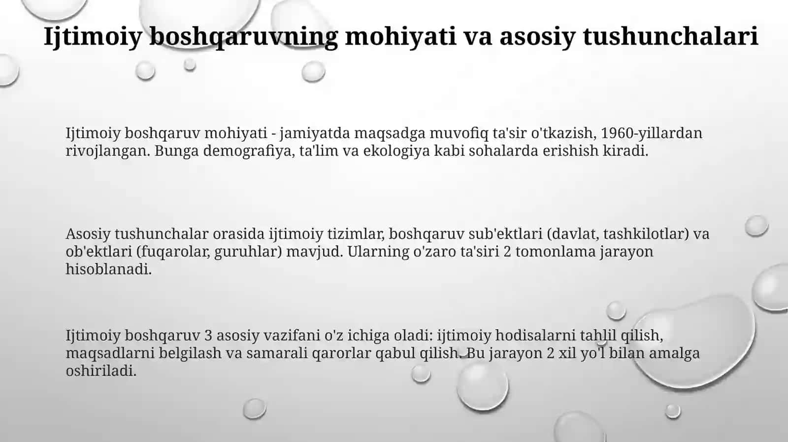 Ijtimoiy menejmentning qonunlari va tamoyillari 3