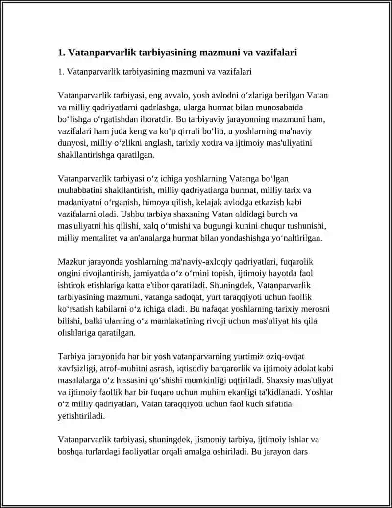 Vatanparvarlik tarbiyasi 3