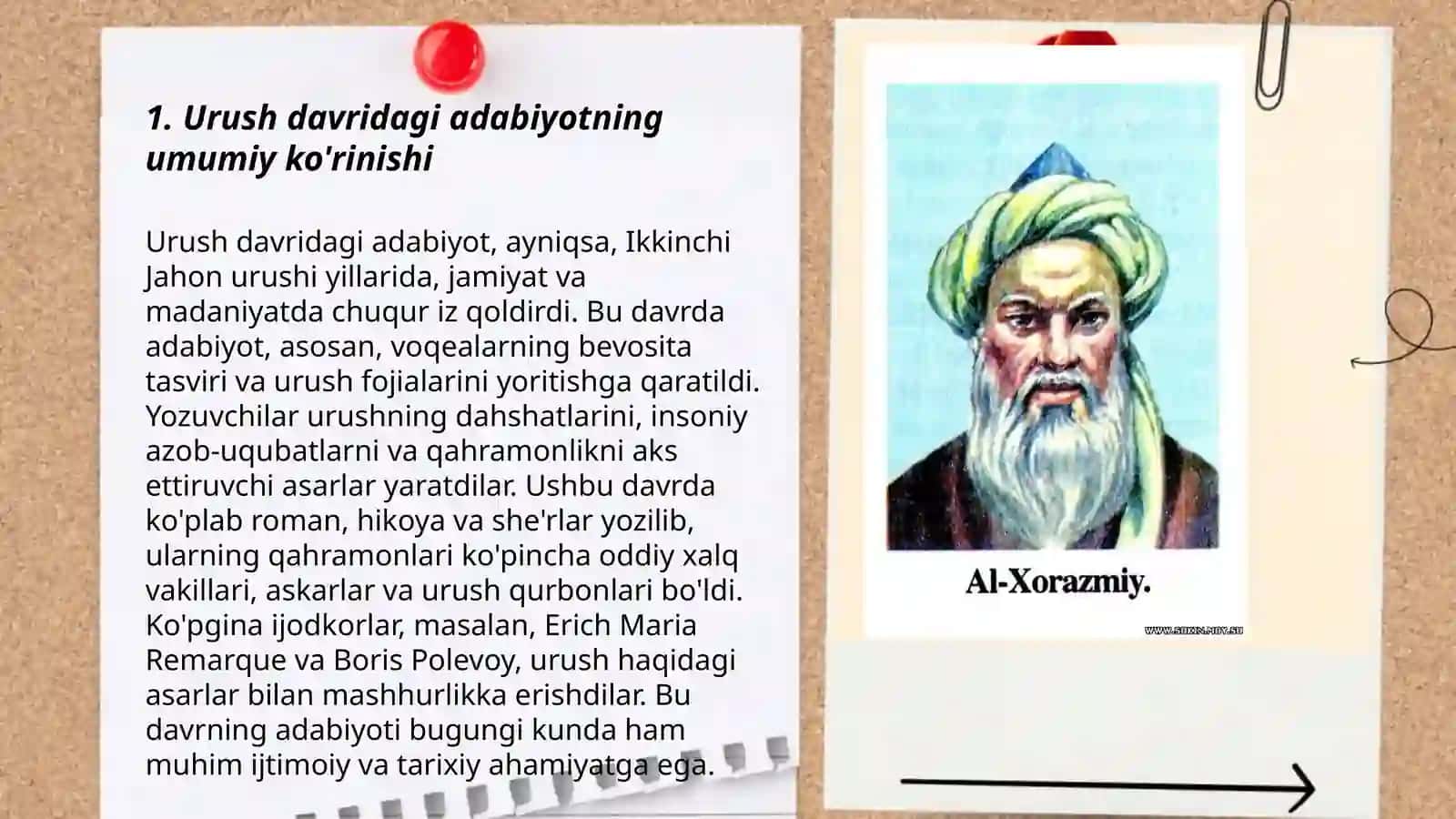 Urush yillari adabiyoti 3