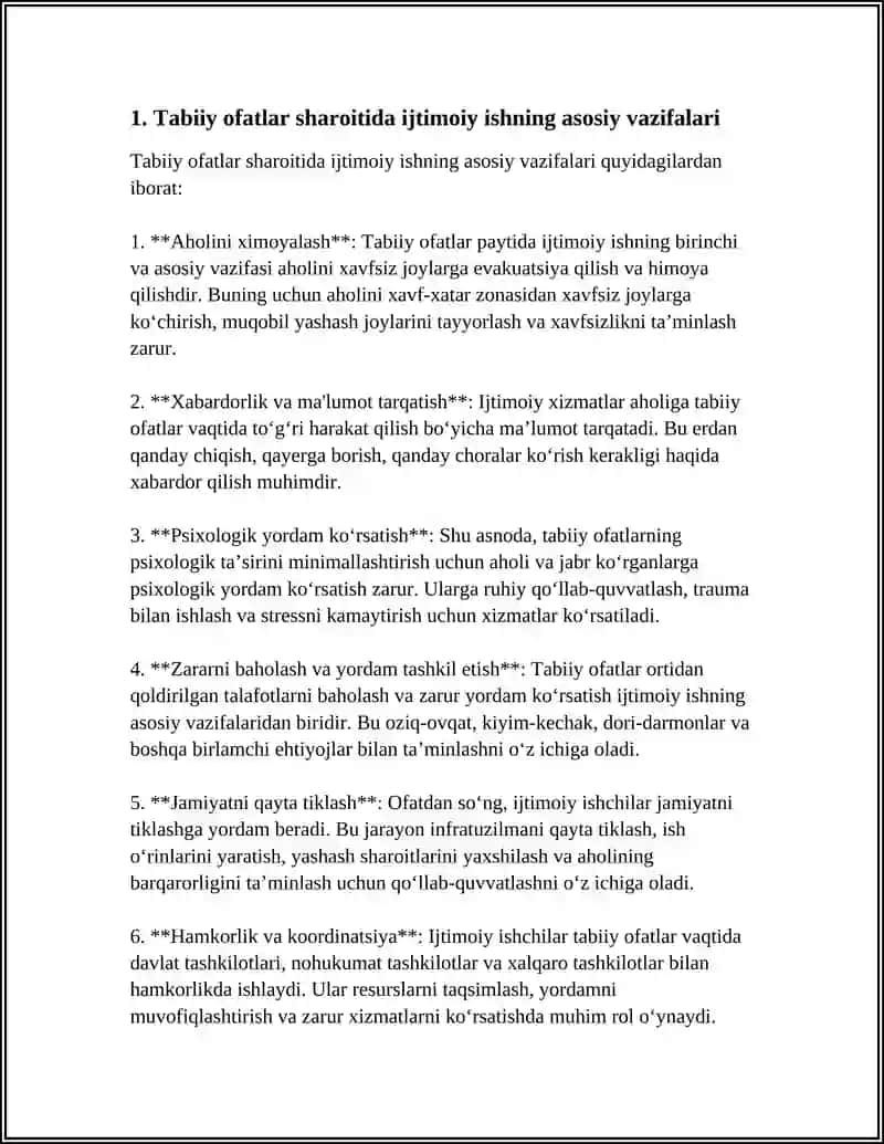 TABIIY OFATLAR SHAROITIDA IJTIMOIY ISHNING ROLI 3