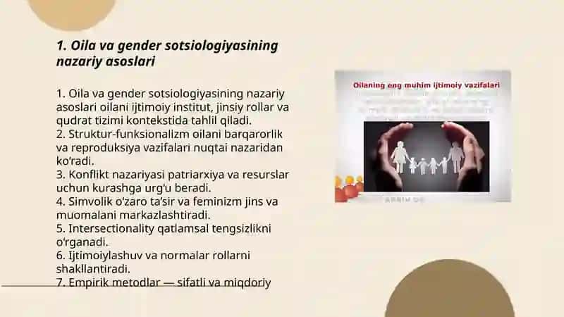Oila va gender sotsiologiyasi fani sifatida 3