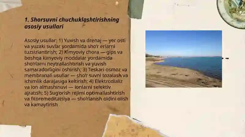 Shorsuvni chuchuklashtirish 3