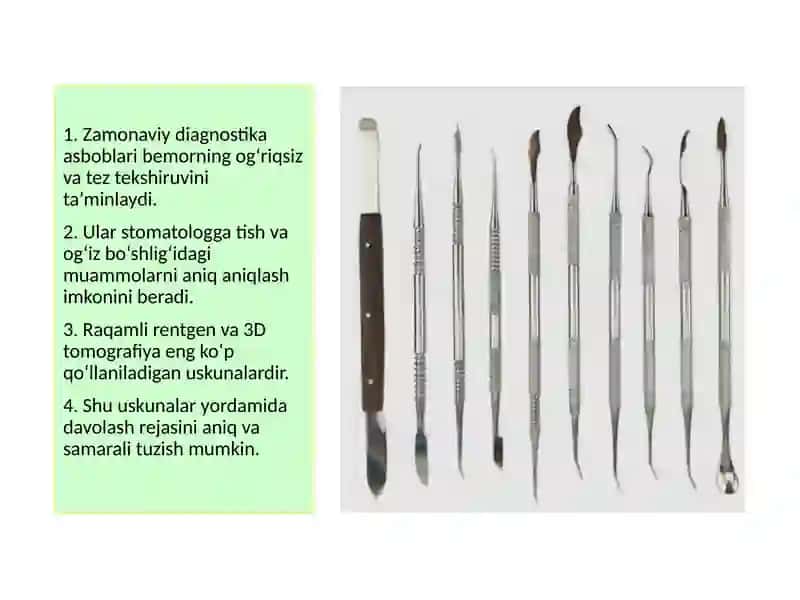 Zamonaviy stomatologik asbob uskunalar 3