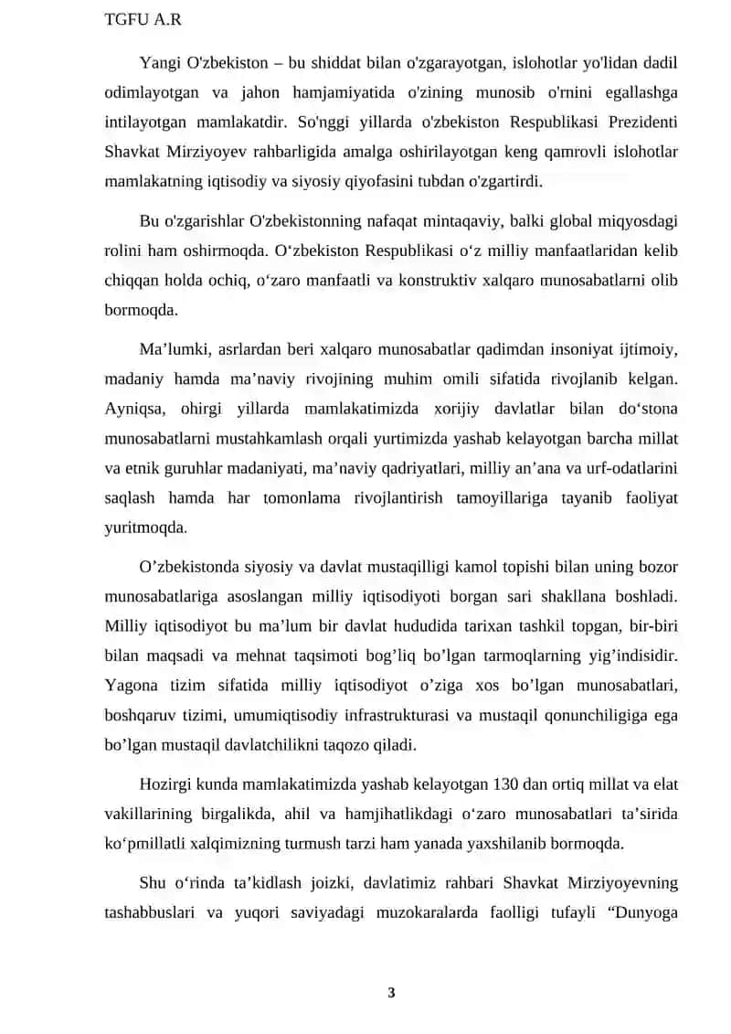 Jahon iqtisodiyotining global muammolari xalqaro munozaralar 3