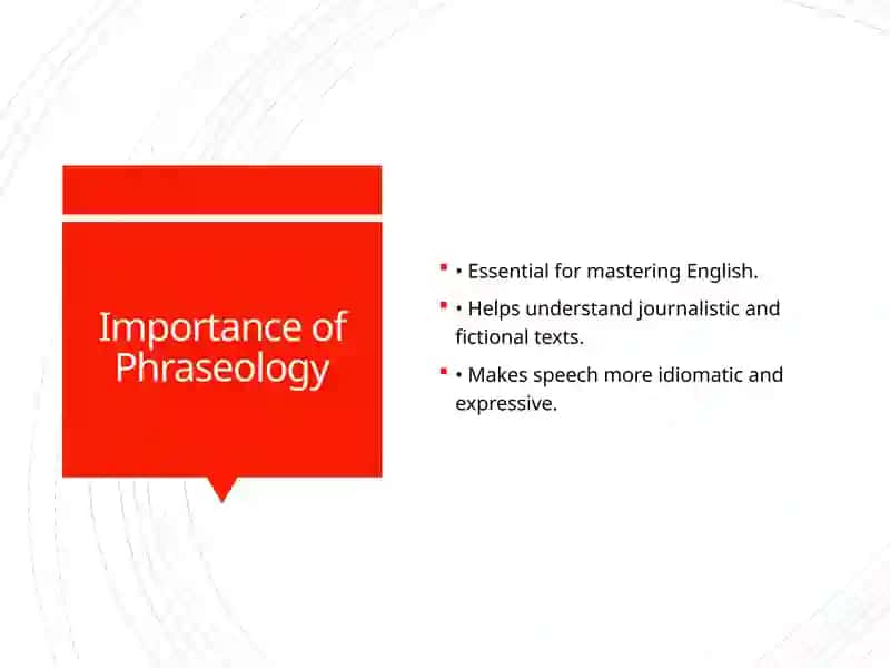 English Phraseology and Its Features 3
