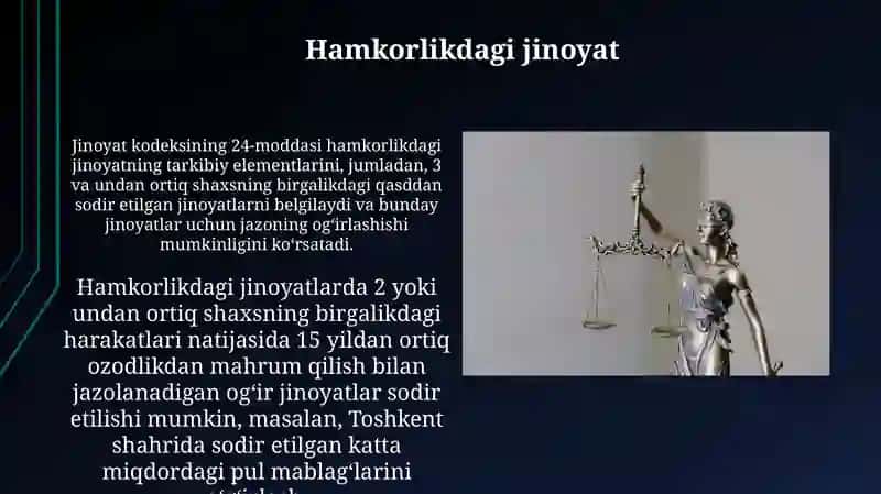 Jinoyat huquqida ishtirokchilik tushunchasi® 3