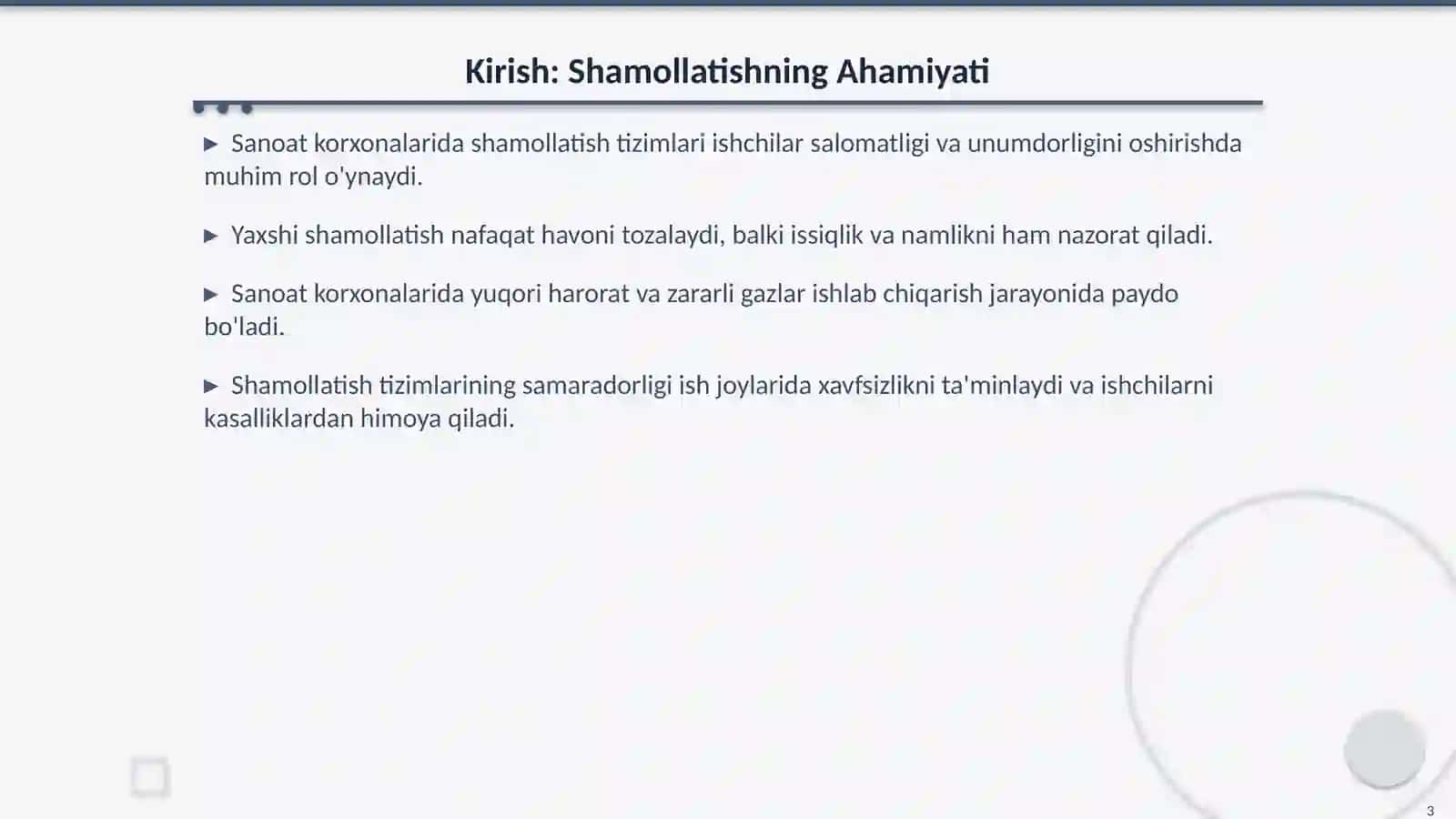 Sanoat Korxonalarini Shamollatish Usullari 3