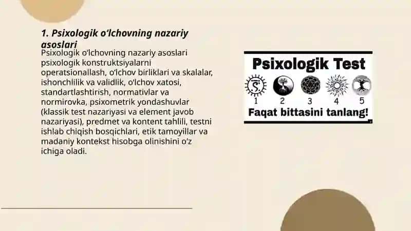Psixologik o‘lchov 3