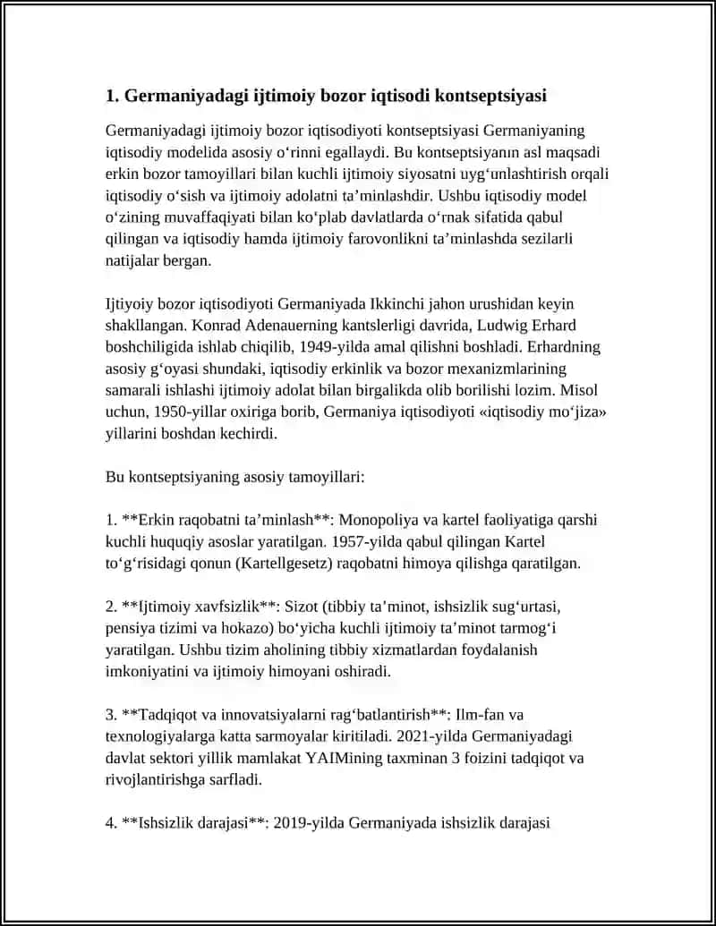 GERMANIYADAGI IQTISODIY TALIMOTLAR XUSUSIYATLARI 3