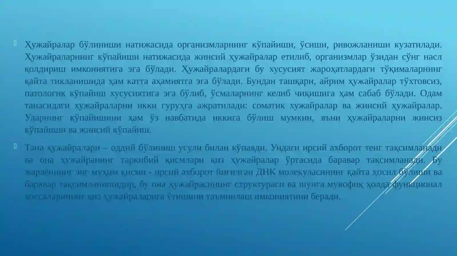 Одам embrionining rivojlanishi 3
