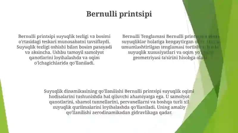 Bernulli Tenglamasi 3