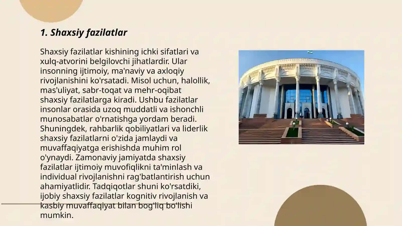 Shaxs test - so'rovnomalarini yaratishda topshiriqlarni tanlash 3