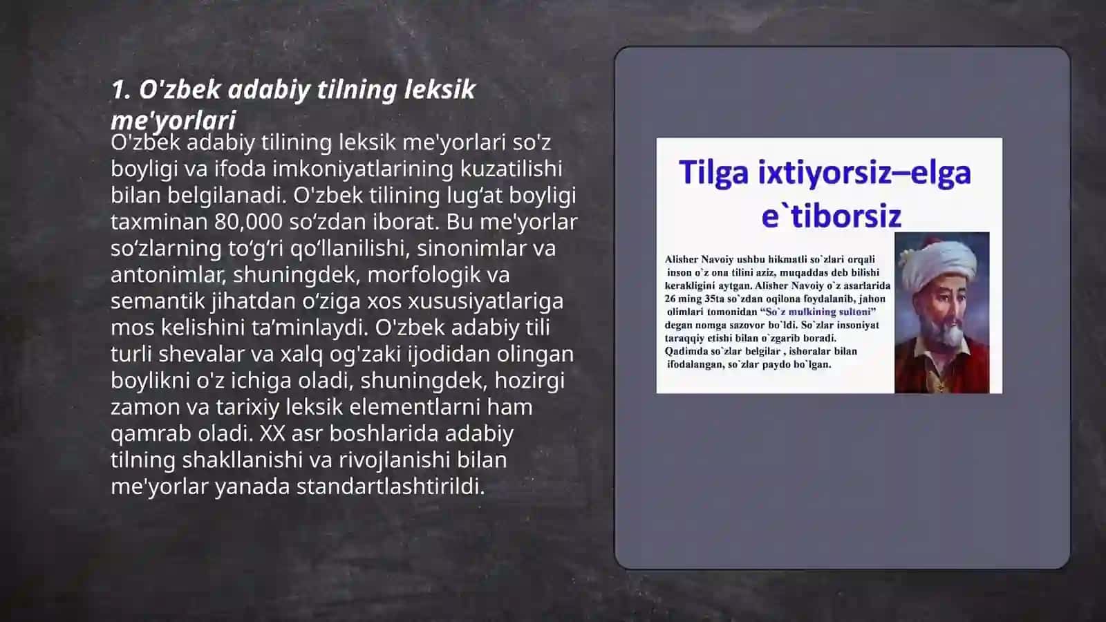 O'zbek adabiy til me'yorlari 3