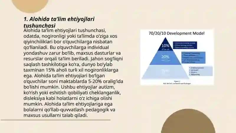 Alohida taʼlim ehtiyojlariga ega bolalarni inklyuziv taʼlim sharoitlarida oʻqitish va tarbiyalashni tashkil etish 3