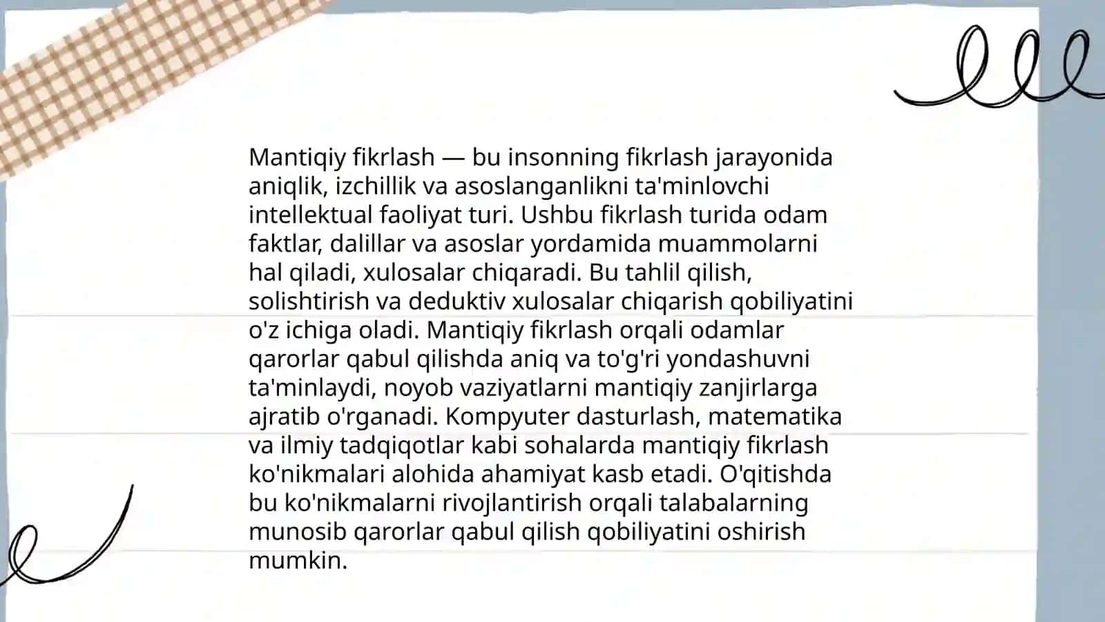 Mantiqiy Fikrlashni Rivojlantirish Fanining Didaktik Tamoyillari 3