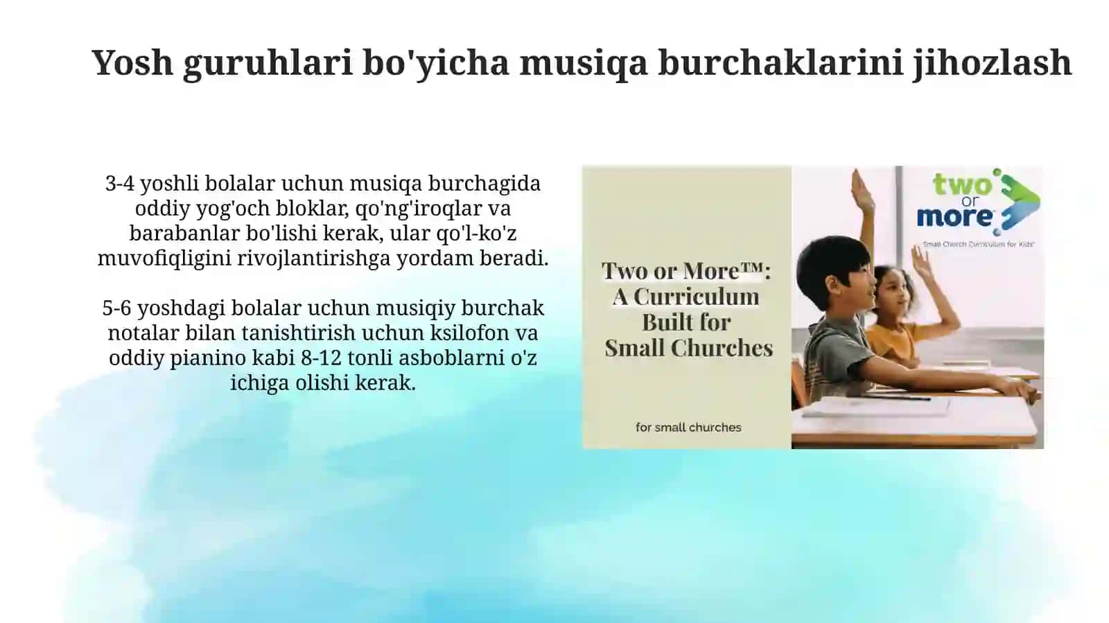 Turli yosh guruhlarda musiqa burchaklarini jihozlash 3