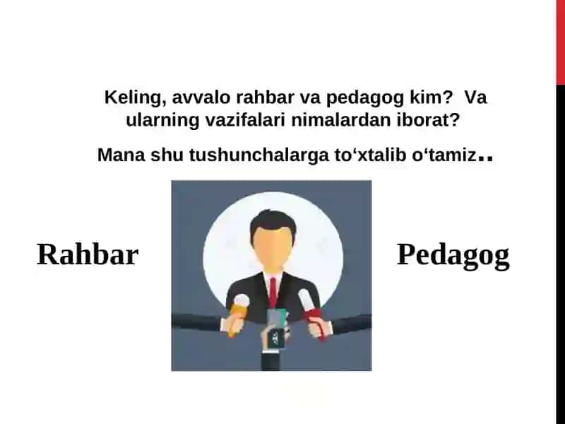 Rahbar-murabbiy sifatida 3
