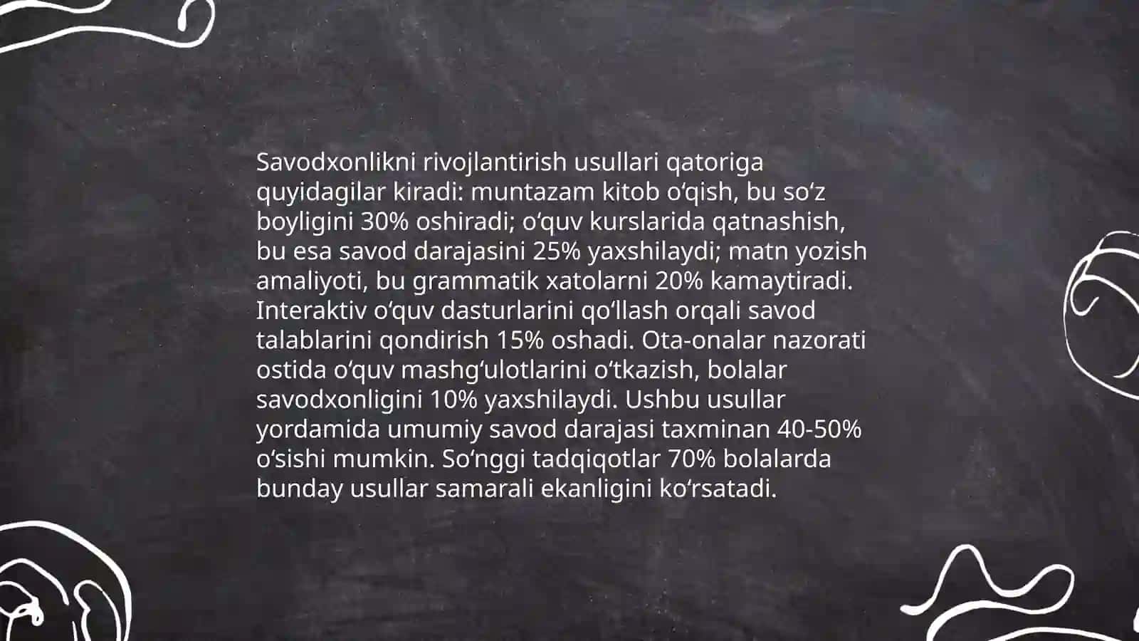 Savot oʻrgatish jarayoni va uning turlari 3