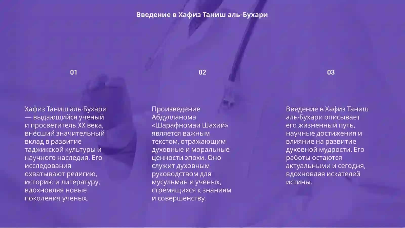 Хафиз Таниш аль-Бухари 3