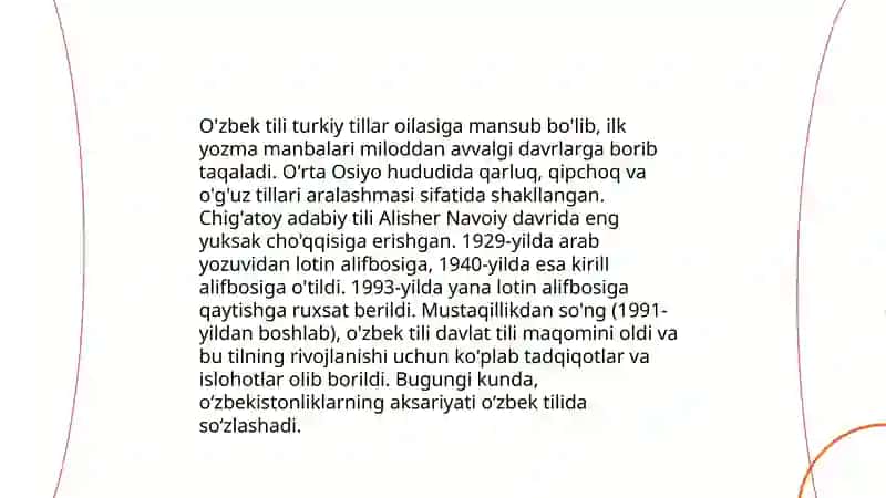 O'zbek tili lisoniy hamjamiyati 3