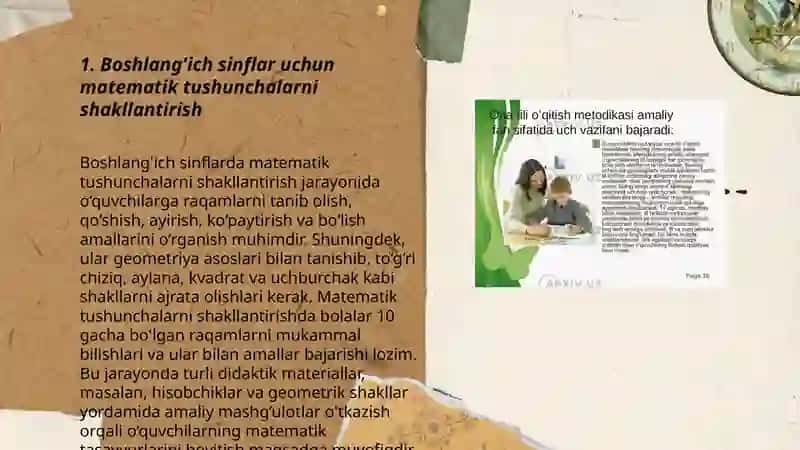 Boshlang'ich sinflarda matematika oqitish metodlari 3