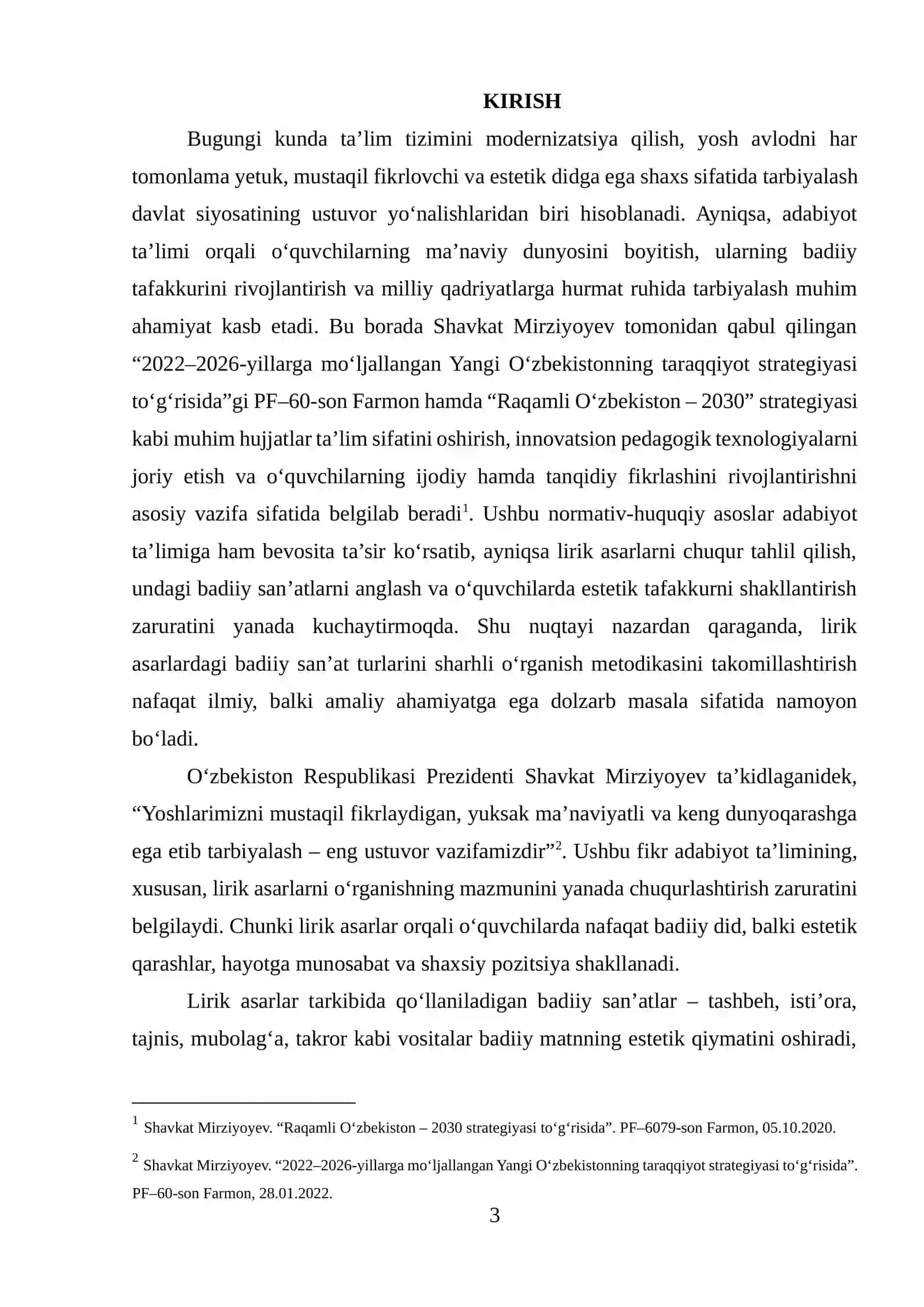 Lirik asarlardagi badiiy sanat turlarini sharhli o'rganish usullari 3