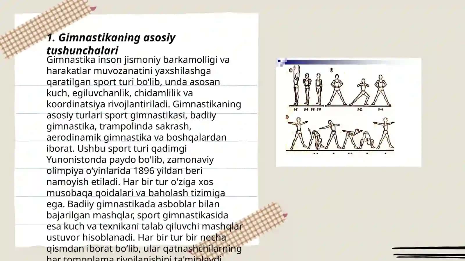 Gimnastika:dastakli otda bajaradigan mashqlar 3