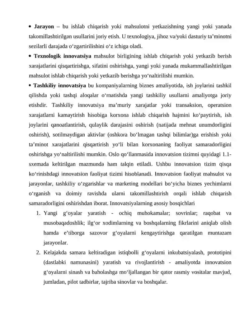 ZAMONAVIY OLIY TA’LIM MUASSASASI INNOVATSION TADBIRKORLIK FAOLIYATINI SHAKLLANTIRISH VA AMALGA OSHIRISH MEXANIZMI 3
