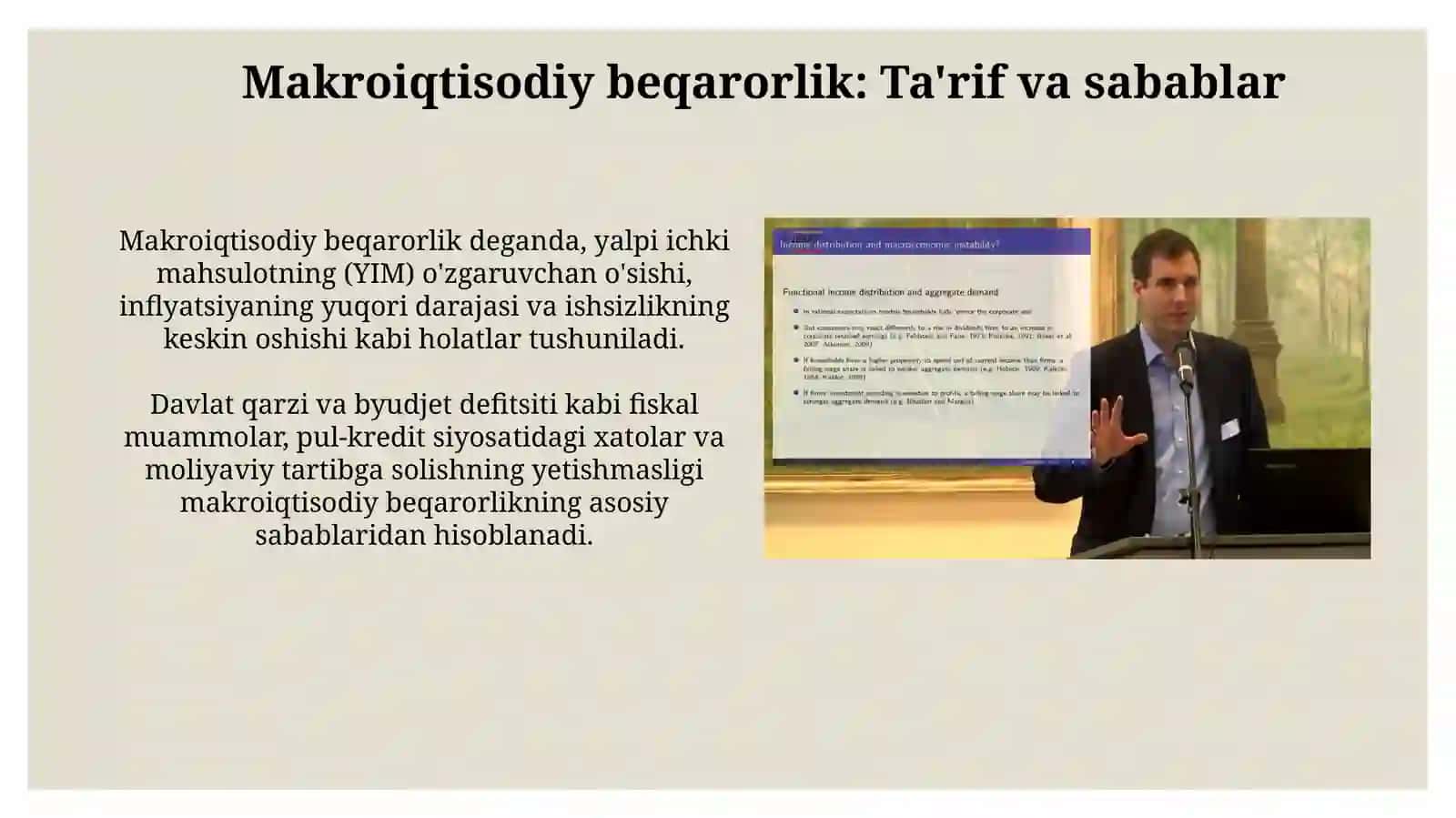 MAKROIQTISODIY BEQARORLIK 3