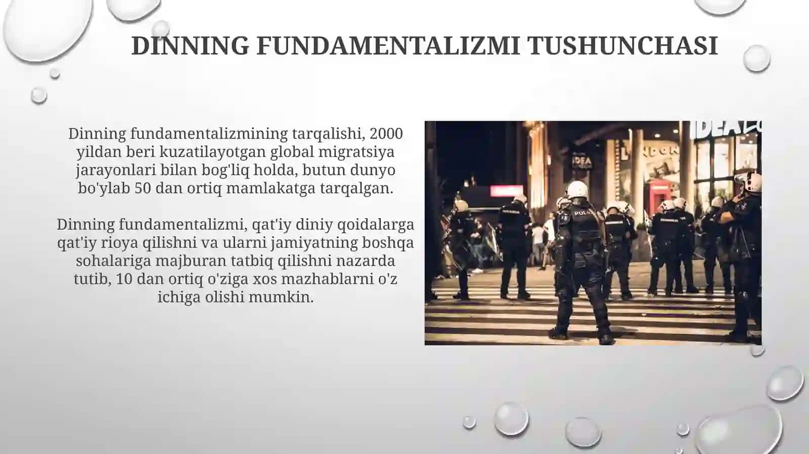 Diniy fundamentalizm, radikalizm va terrorizm xavfsizlikka tahdid 3