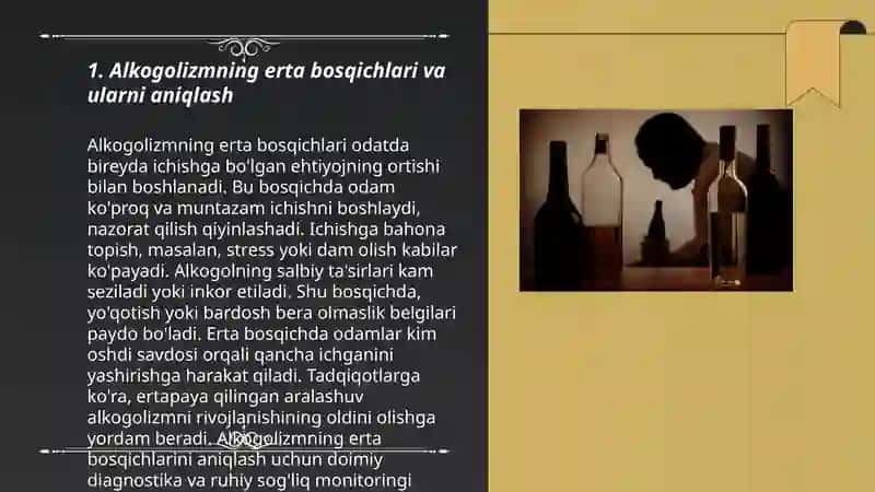 Alkogolizimning oldini olish profilaktikasi 3