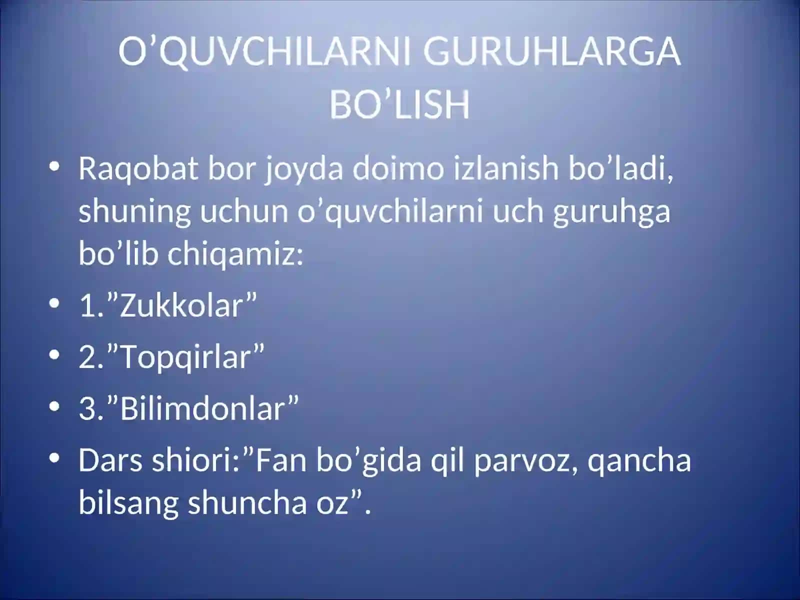 OLMOSHLARNING MA’NO TURLARI 3