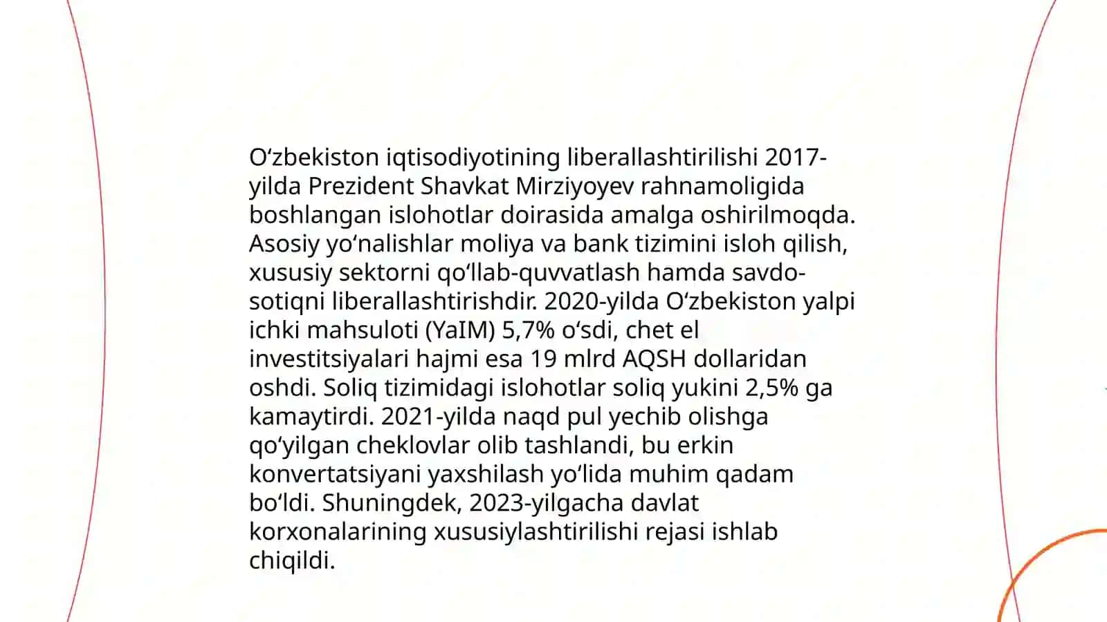 Karimov hokimyati davirdagi iqtisodiy islohotlar 3