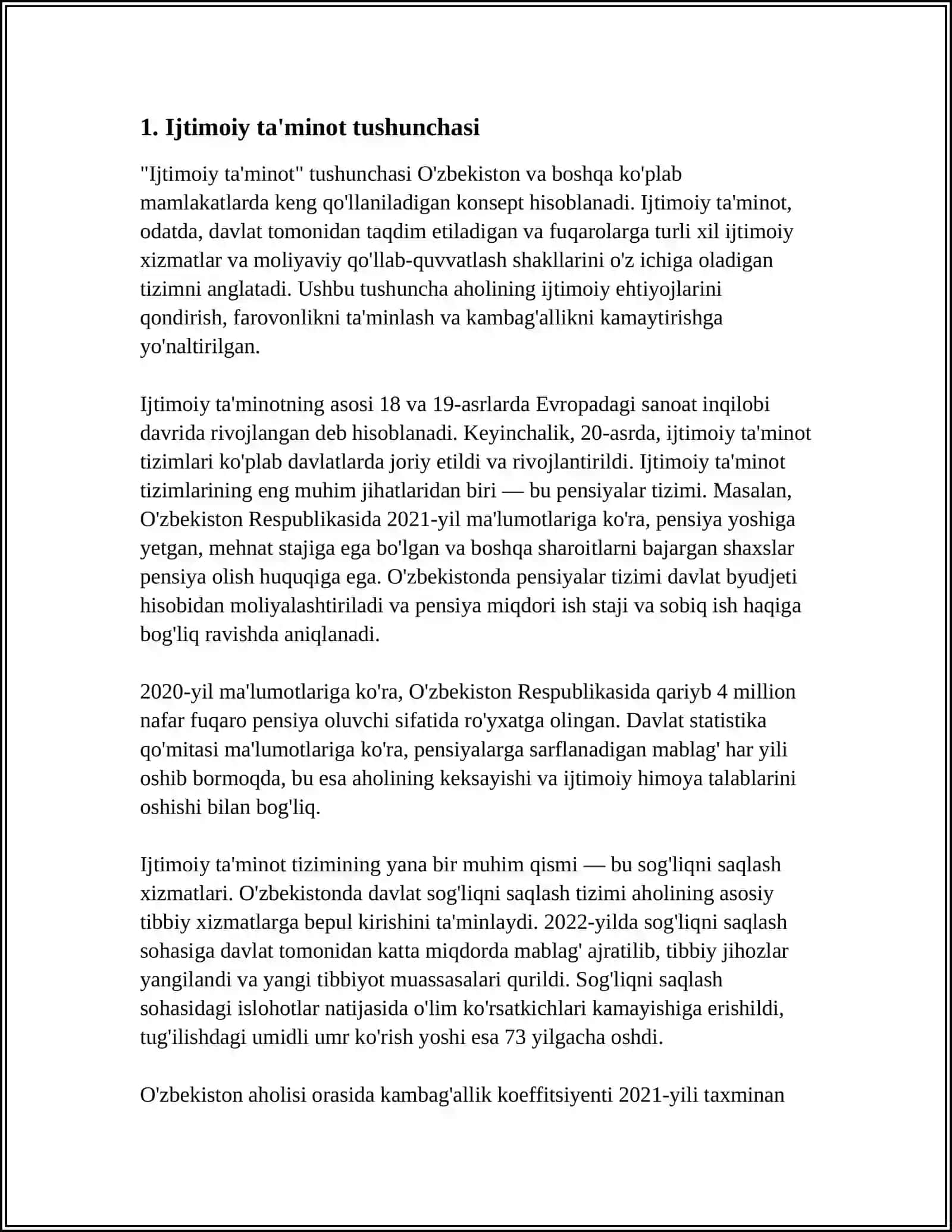 IJTIMOIY TA’MINOTNING SATSIAL-DEMAKRATIK MODELI 3
