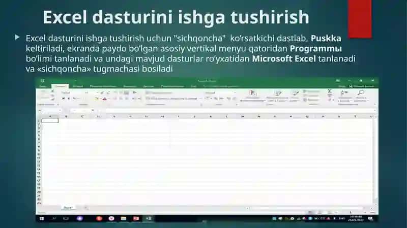 Iqtisodiy masalalarni yechishda jadval muharrirlaridan foydalanish 3