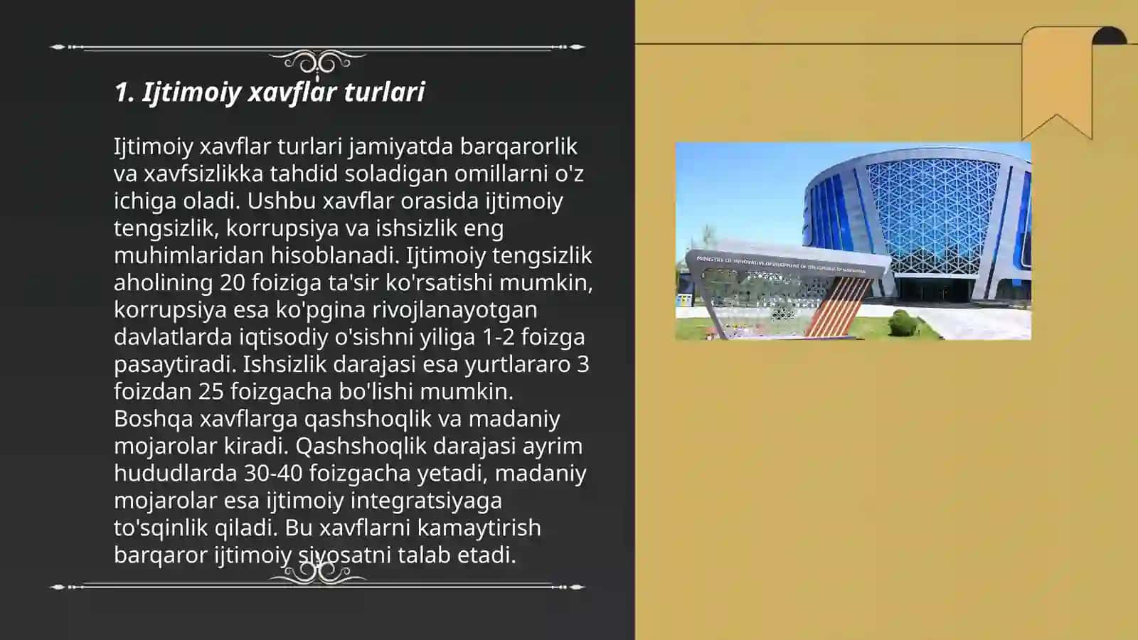 Ijtimoiy xavflar va ularning oqibatlari 3